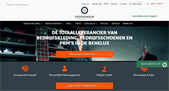 Desktop Screenshot of groenendijkbedrijfskleding.nl